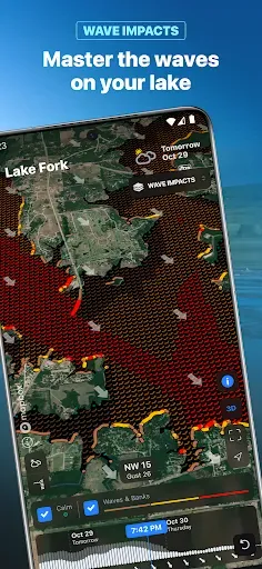 Скриншот 2 — Deep Dive - Bass Fishing App