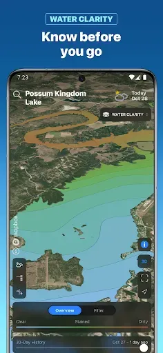 Скриншот 4 — Deep Dive - Bass Fishing App