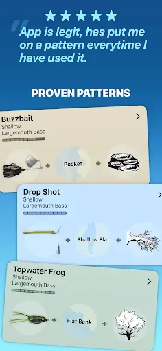 Скриншот 7 — Deep Dive - Bass Fishing App
