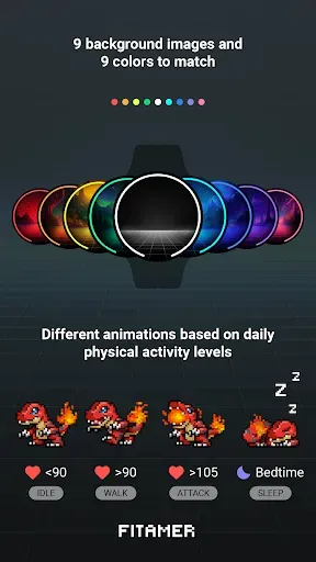 Скриншот 5 — Virtual Pet Watch Face Fitamer