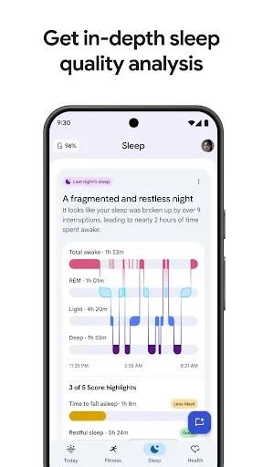 Скриншот 3 — Google Health (Fitbit)