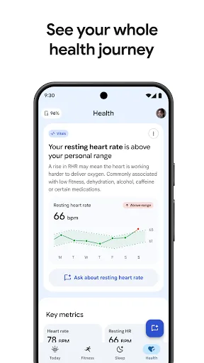 Скриншот 4 — Google Health (Fitbit)