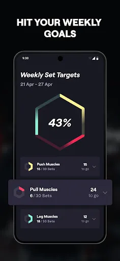 Скриншот 6 — Fitbod: Workout & Gym Planner