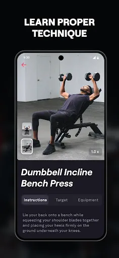 Скриншот 8 — Fitbod: Workout & Gym Planner
