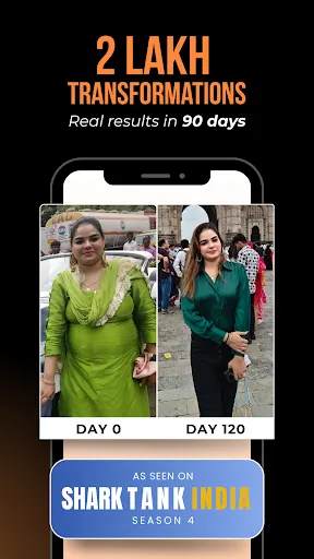 Скриншот 2 — Fitelo: Weight Loss & Diet App