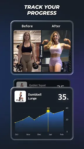 Скриншот 6 — Gymverse: Gym Workout Planner