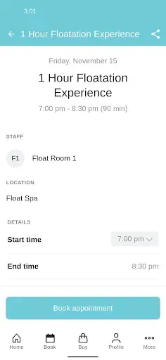 Скриншот 3 — The Float Spa