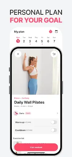 Скриншот 2 — Fitny: Stretching & Fitness