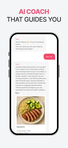 Скриншот 6 — Fitny: Stretching & Fitness
