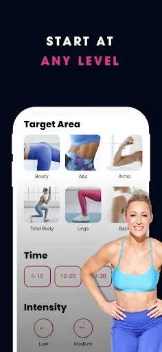 Скриншот 4 — FitOn Workouts & Fitness Plans