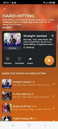 Скриншот 3 — Orangetheory Radio