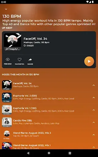 Скриншот 8 — Orangetheory Radio