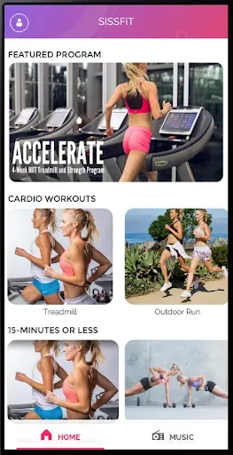 Скриншот 1 — FASTER by SISSFiT