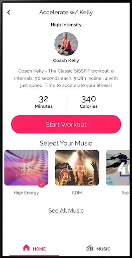 Скриншот 2 — FASTER by SISSFiT
