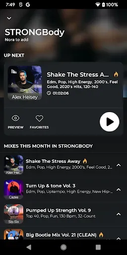 Скриншот 2 — Strong Pilates Radio