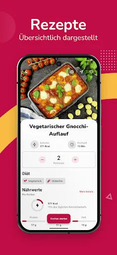 Скриншот 4 — FitTasteTic - Rezepte & Kochen
