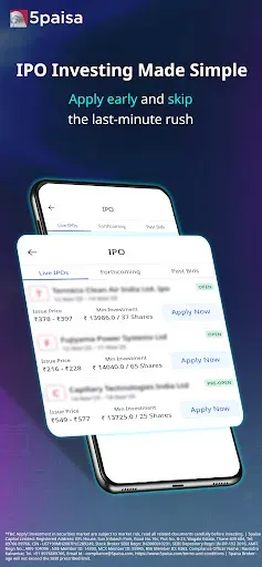 Скриншот 4 — 5paisa: Stocks, MF, F&O App