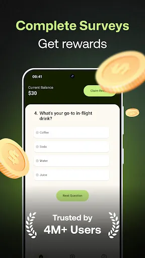 Скриншот 1 — Five Surveys - Earn Money
