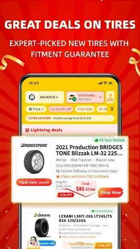 Скриншот 6 — FixGo:Buy Tires As Billionaire
