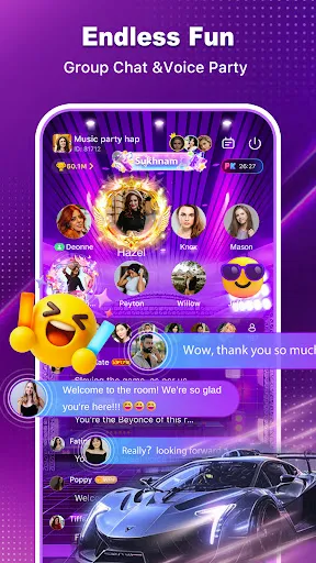 Скриншот 3 — Sugo lite: Live Voice Chat