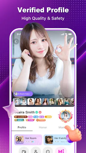 Скриншот 4 — Sugo lite: Live Voice Chat
