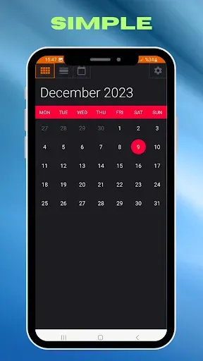 Скриншот 6 — Agenda App - Simple Calendar
