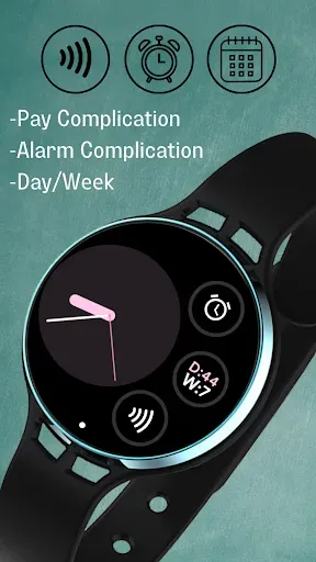 Скриншот 2 — Watch Complications - Wear Os