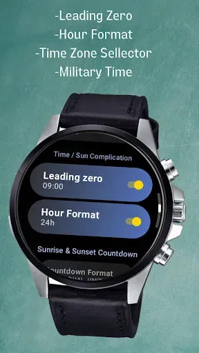 Скриншот 4 — Watch Complications - Wear Os