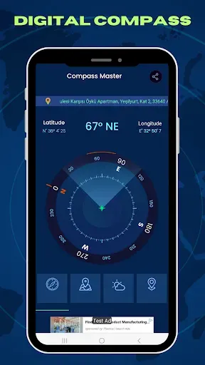 Скриншот 7 — Compass - Digital Compass