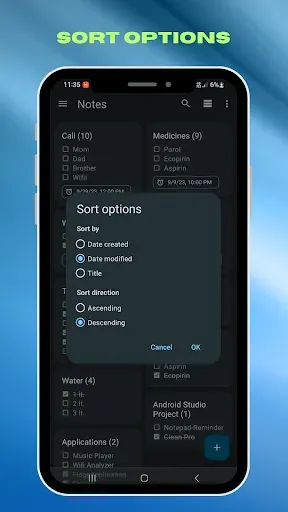Скриншот 8 — Easy Notes - Notepad