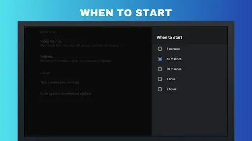 Скриншот 8 — Заставка - Android TV