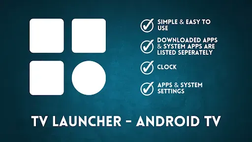 Скриншот 1 — TV Launcher - Android TV