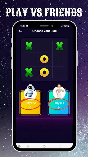 Скриншот 2 — Tic Tac Toe 2024 - XOXO Game