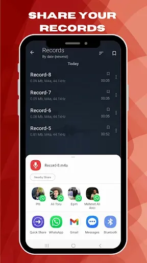 Скриншот 6 — Простой диктофон