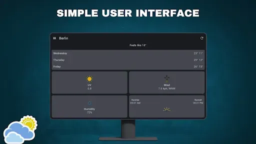 Скриншот 6 — Weather - Android TV