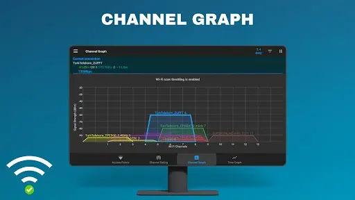 Скриншот 8 — Анализатор WiFi — Android TV