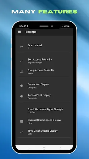 Скриншот 4 — WiFi Analyzer Pro