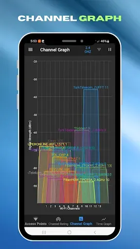 Скриншот 5 — WiFi Analyzer Pro