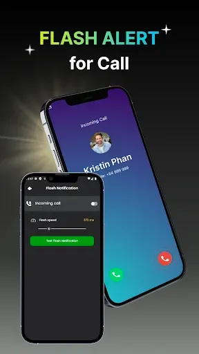 Скриншот 2 — Flashlight & Flash Alert