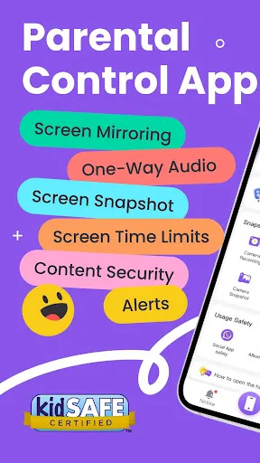 Скриншот 1 — FlashGet Kids:parental control