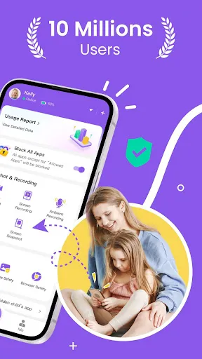 Скриншот 2 — FlashGet Kids:parental control
