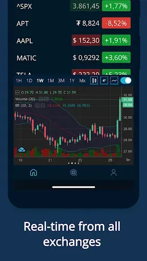 Скриншот 2 — HODL Real-Time Crypto Tracker