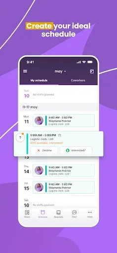 Скриншот 3 — Evolia - Employee Scheduling