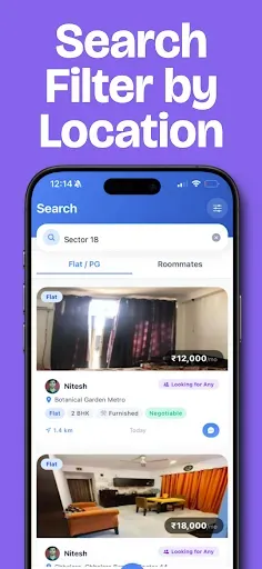 Скриншот 4 — FlatLoop – Flat & Room Finder