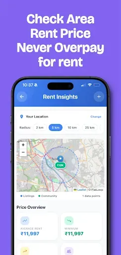 Скриншот 5 — FlatLoop – Flat & Room Finder