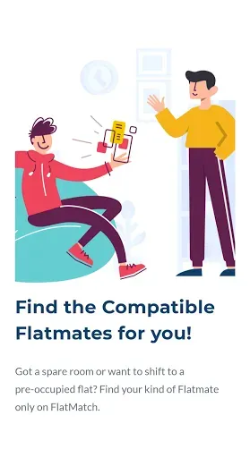 Скриншот 5 — FlatMatch - Flat, Flatmates, R