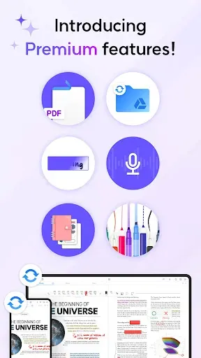 Скриншот 1 — Flexcil Notes & PDF Reader