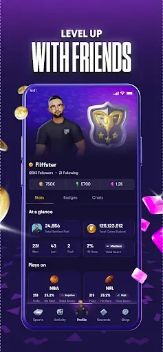 Скриншот 3 — Fliff - Sports Picks