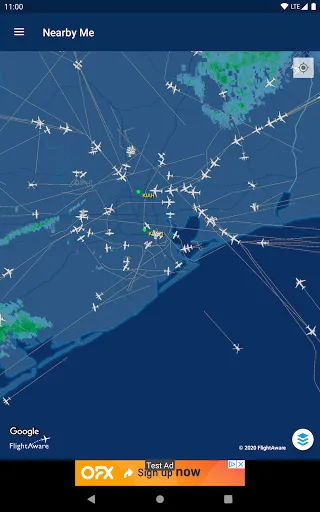 Скриншот 7 — FlightAware Отслеж. полетов