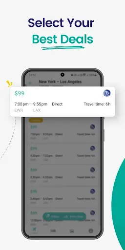 Скриншот 3 — Cheap Flights Booking App